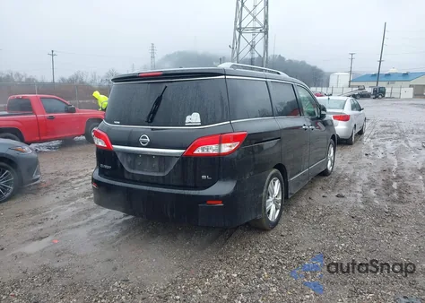 2013 Nissan Quest Sl z USA, uszkodzony, nr VIN JN8AE2KP7D9067440